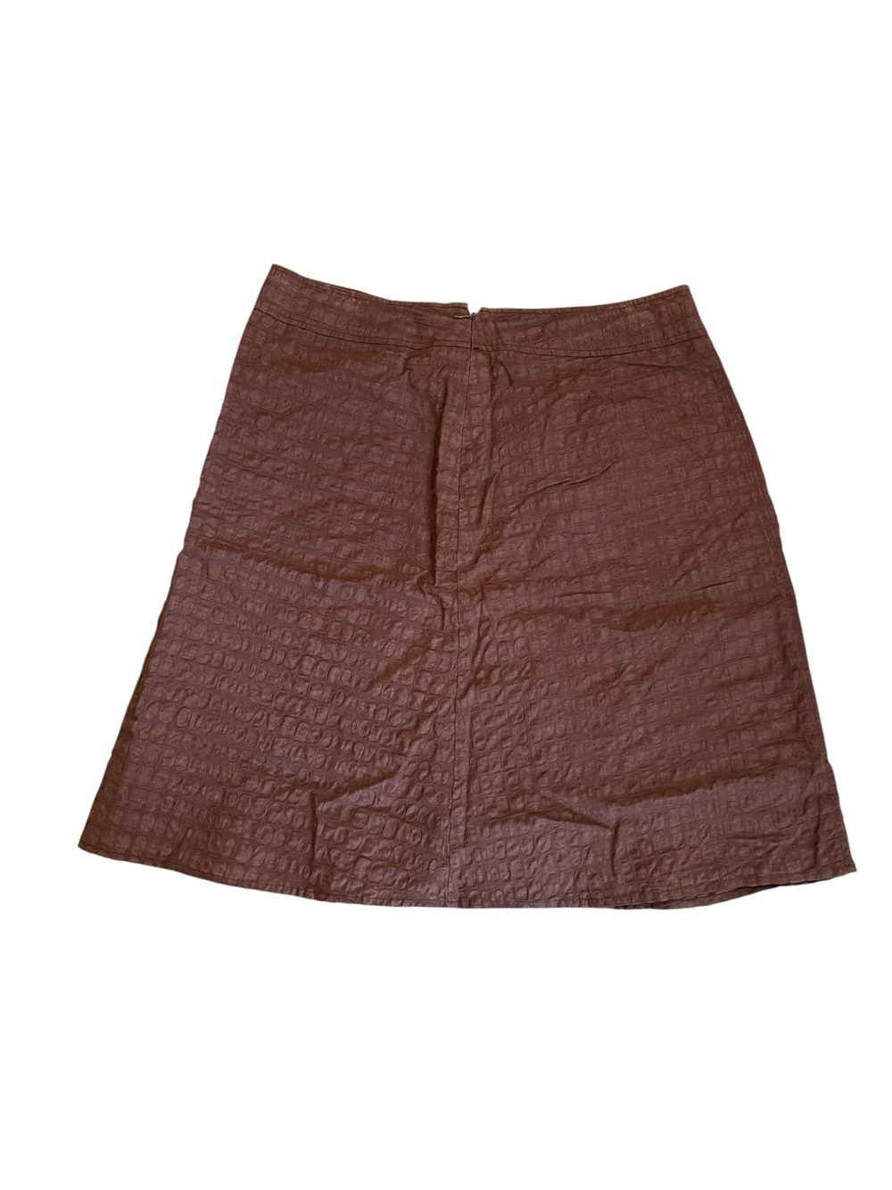 🫶🏻 Nine & Co. Brown A-Line Women's Skirt - Picture 4 of 4
